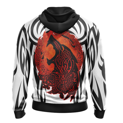 Fenrir Unisex Zip Up Hoodie