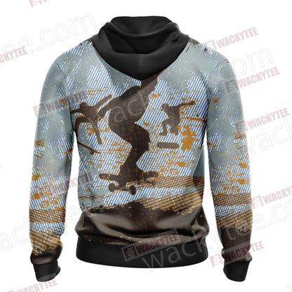 Skateboarding New Style Unisex Zip Up Hoodie Jacket