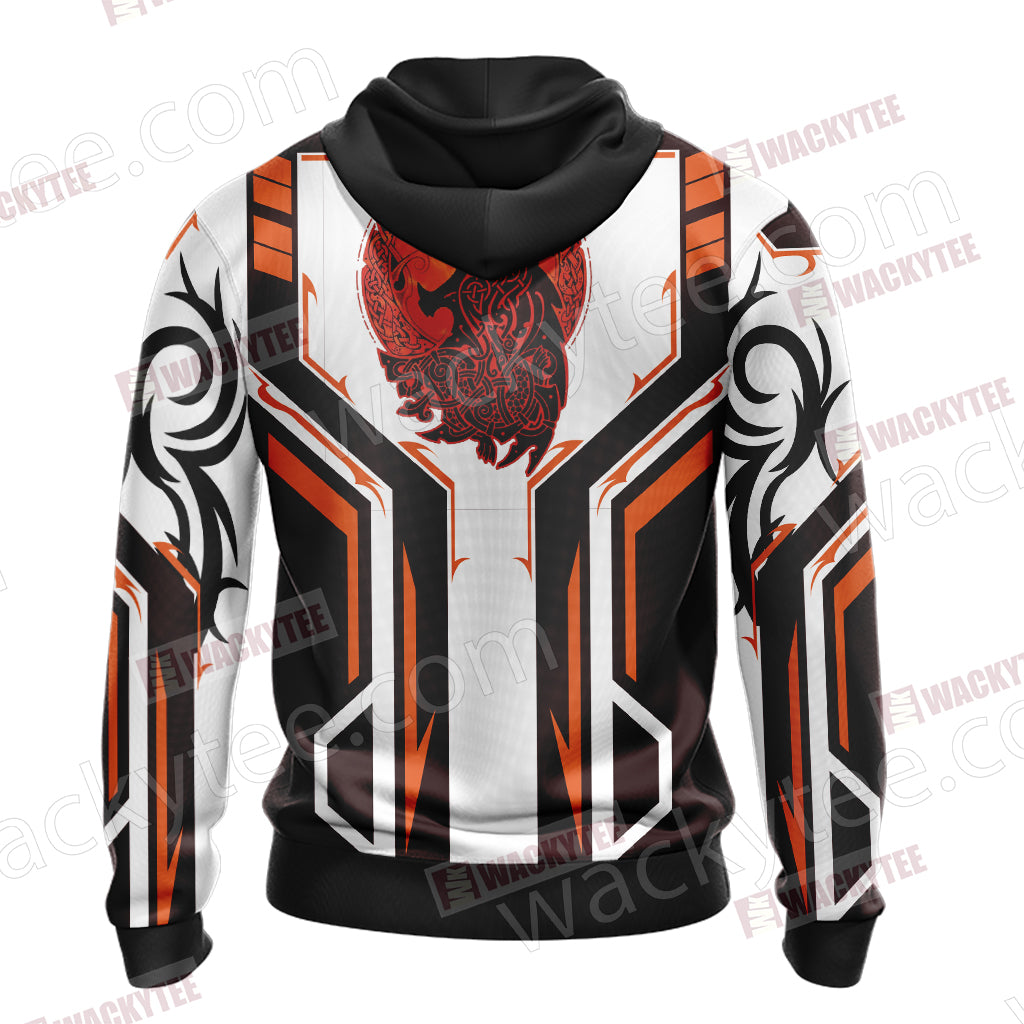 North Wolf Fenrir Unisex 3D Hoodie
