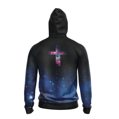 God Is Good All The Time Jesus Lovers Unisex Zip Up Hoodie