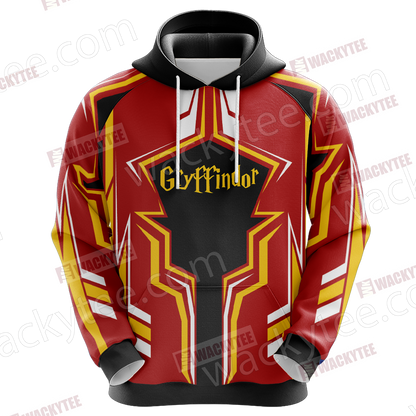 Harry Potter Hogwarts Castle - Gryffindor House Wacky Style New Collection Unisex 3D Hoodie