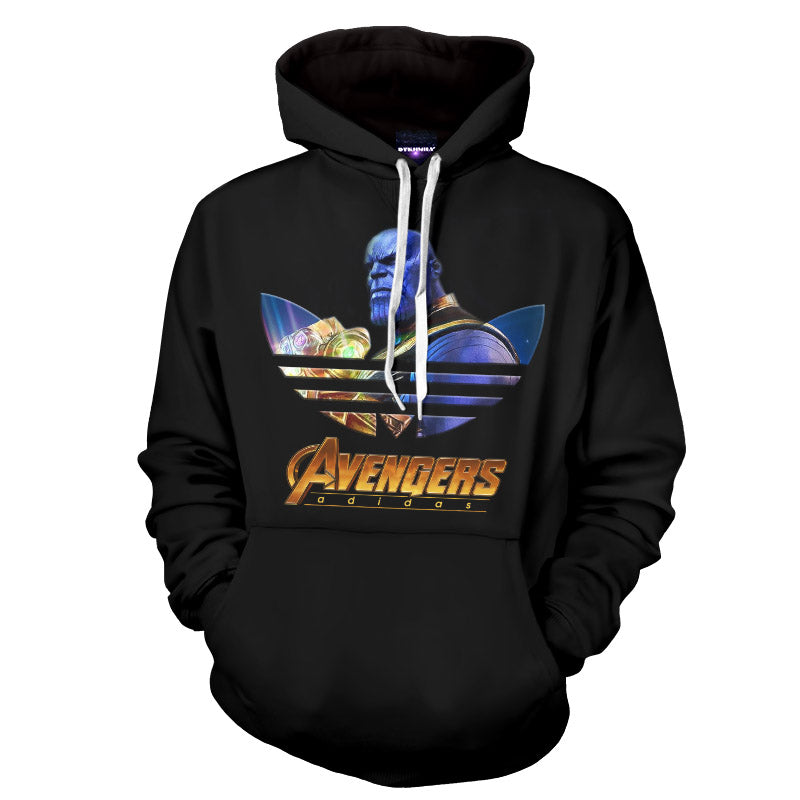 Avengers No Zip Hoodie