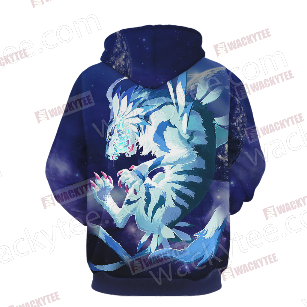Digimon New Garurumon 3D Hoodie