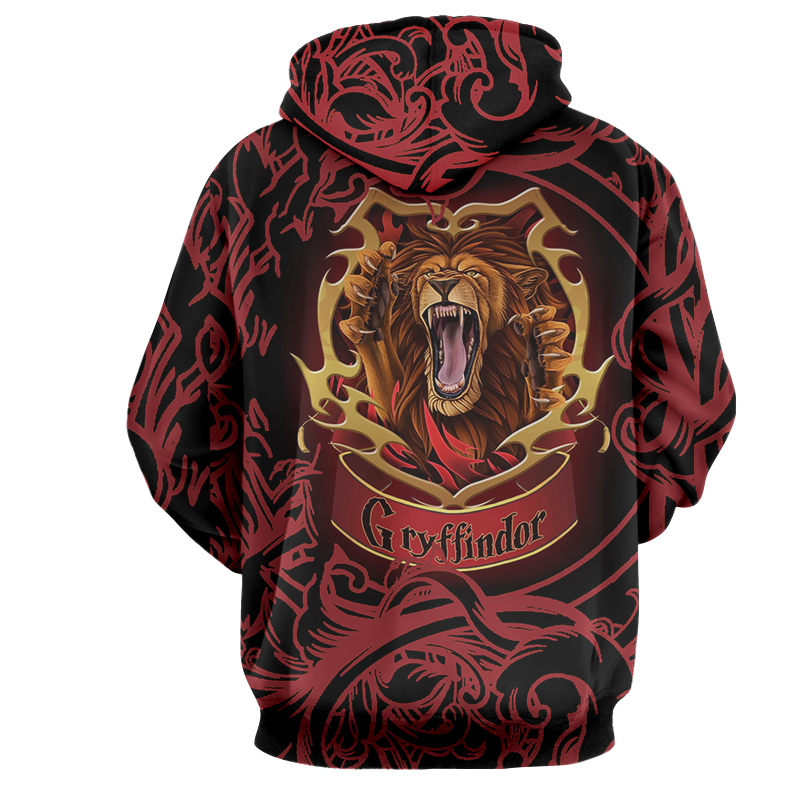 Brave Like A Gryffindor Harry Potter 3D Hoodie