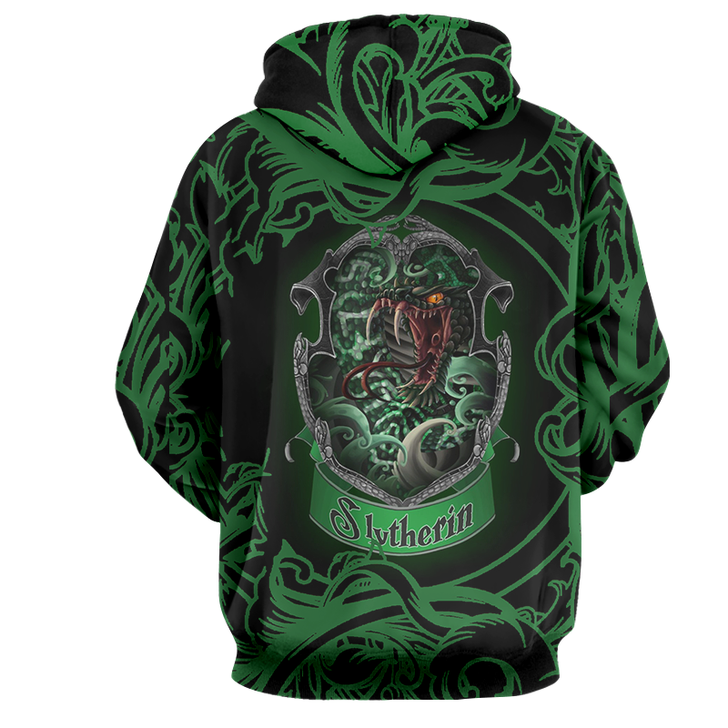 Cunning Like A Slytherin Harry Potter 3D Hoodie