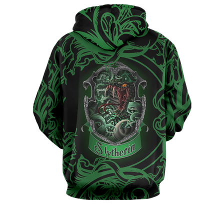 Cunning Like A Slytherin Harry Potter 3D Hoodie