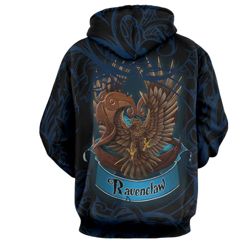 Wise Like A Ravenclaw Harry Potter 3D Hoodie