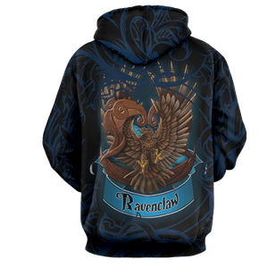 Wise Like A Ravenclaw Harry Potter 3D Hoodie