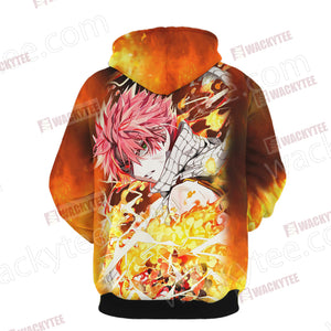 Fairy Tail: Dragon Cry Natsu Dragneel New Look 3D Hoodie