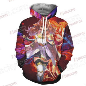 Fire Emblem Celica Unisex 3D Hoodie