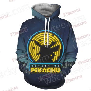 Pokemon Detective Pikachu Unisex 3D Hoodie