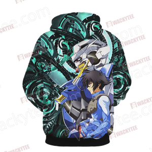 Mobile Suit Gundam Setsuna F. Seiei And The Exia Gundam 3D Hoodie