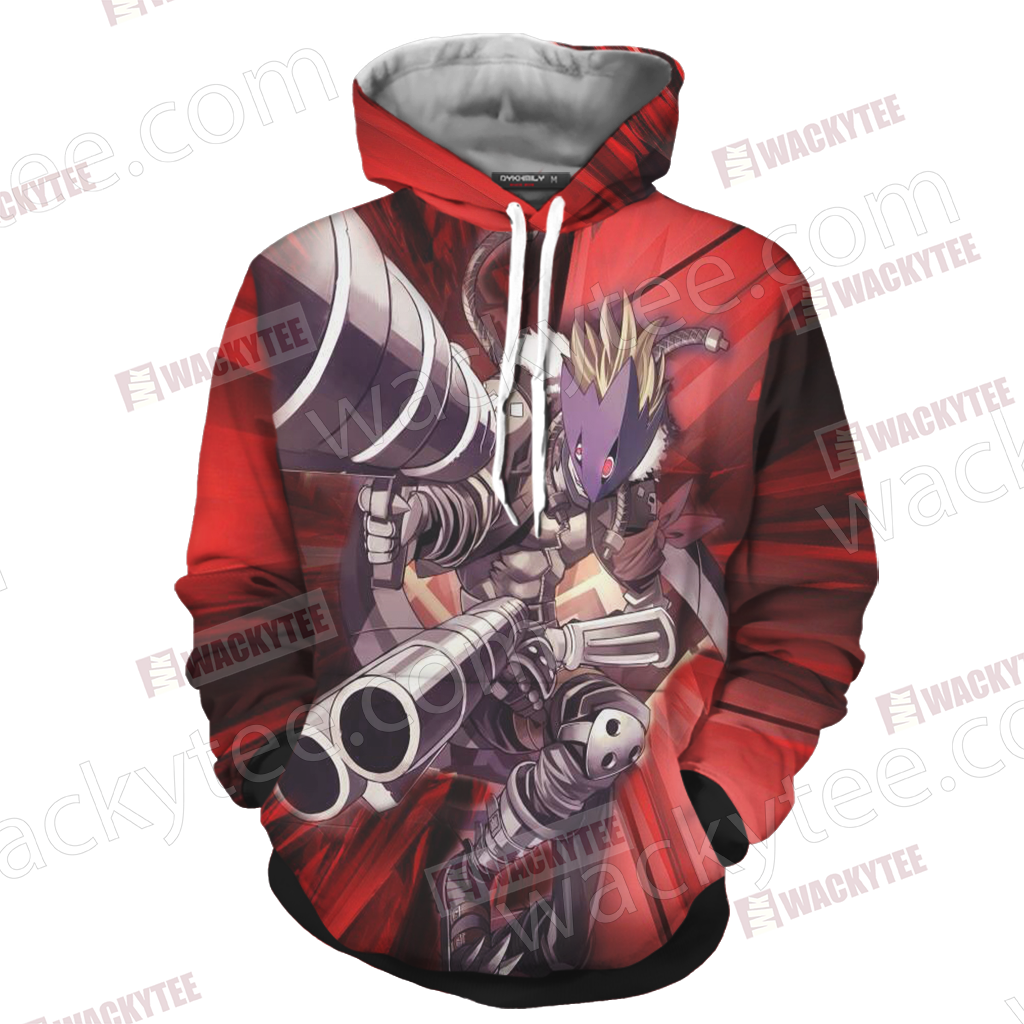 Digimon Beelzemon 3D Hoodie