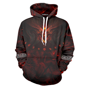 Diablo III Cosplay 3D Hoodie