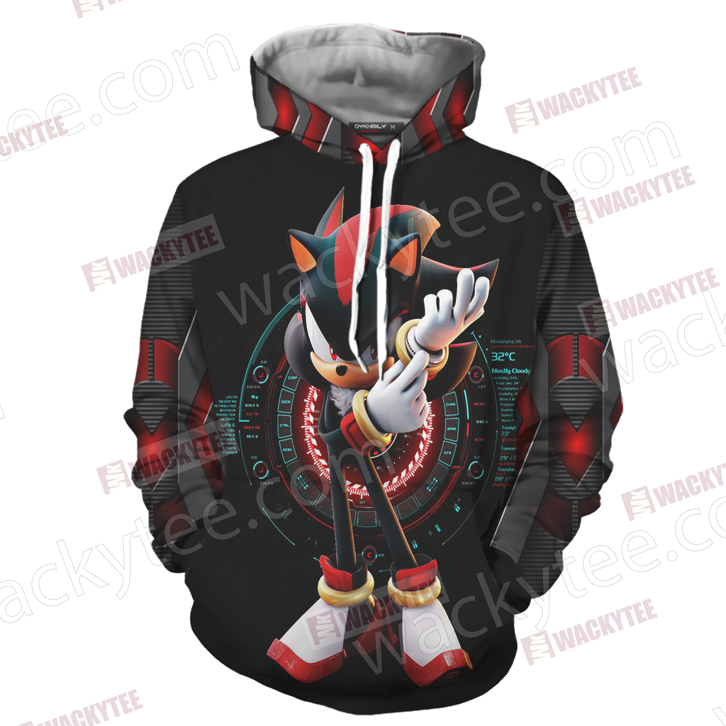 Dr.Eggman Sonic Unisex 3D Hoodie