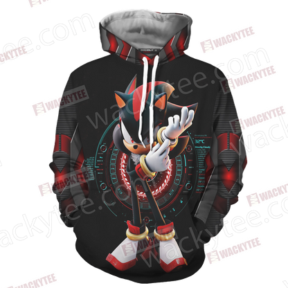 Dr.Eggman Sonic Unisex 3D Hoodie