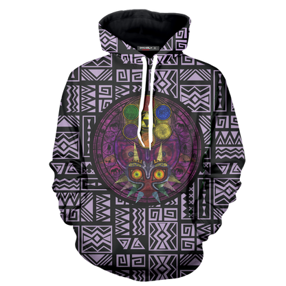 The legend of Zelda: Majora Cosplay 3D Hoodie