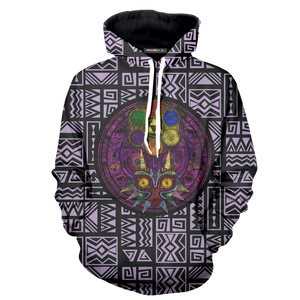 The legend of Zelda: Majora Cosplay 3D Hoodie