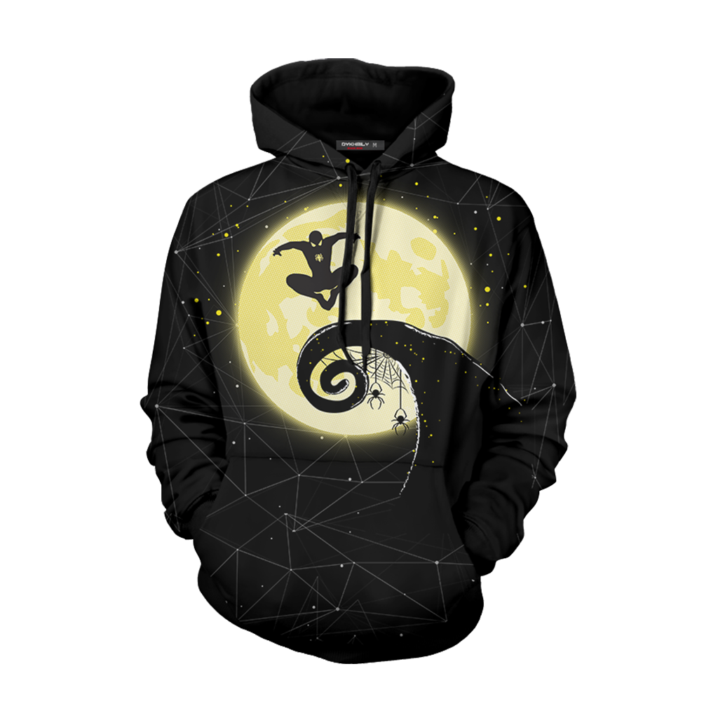 The Spiderman's Nightmare Before Christmas 3D Hoodie