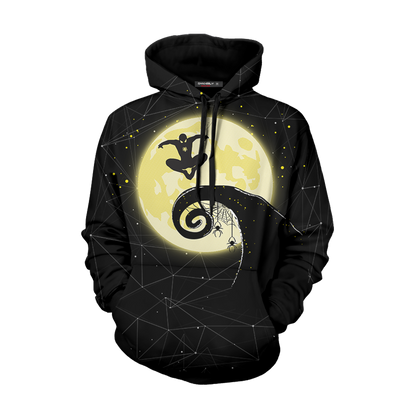 The Spiderman's Nightmare Before Christmas 3D Hoodie