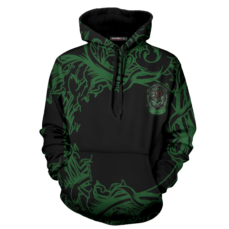 Cunning Like A Slytherin Harry Potter 3D Hoodie