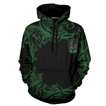Cunning Like A Slytherin Harry Potter 3D Hoodie