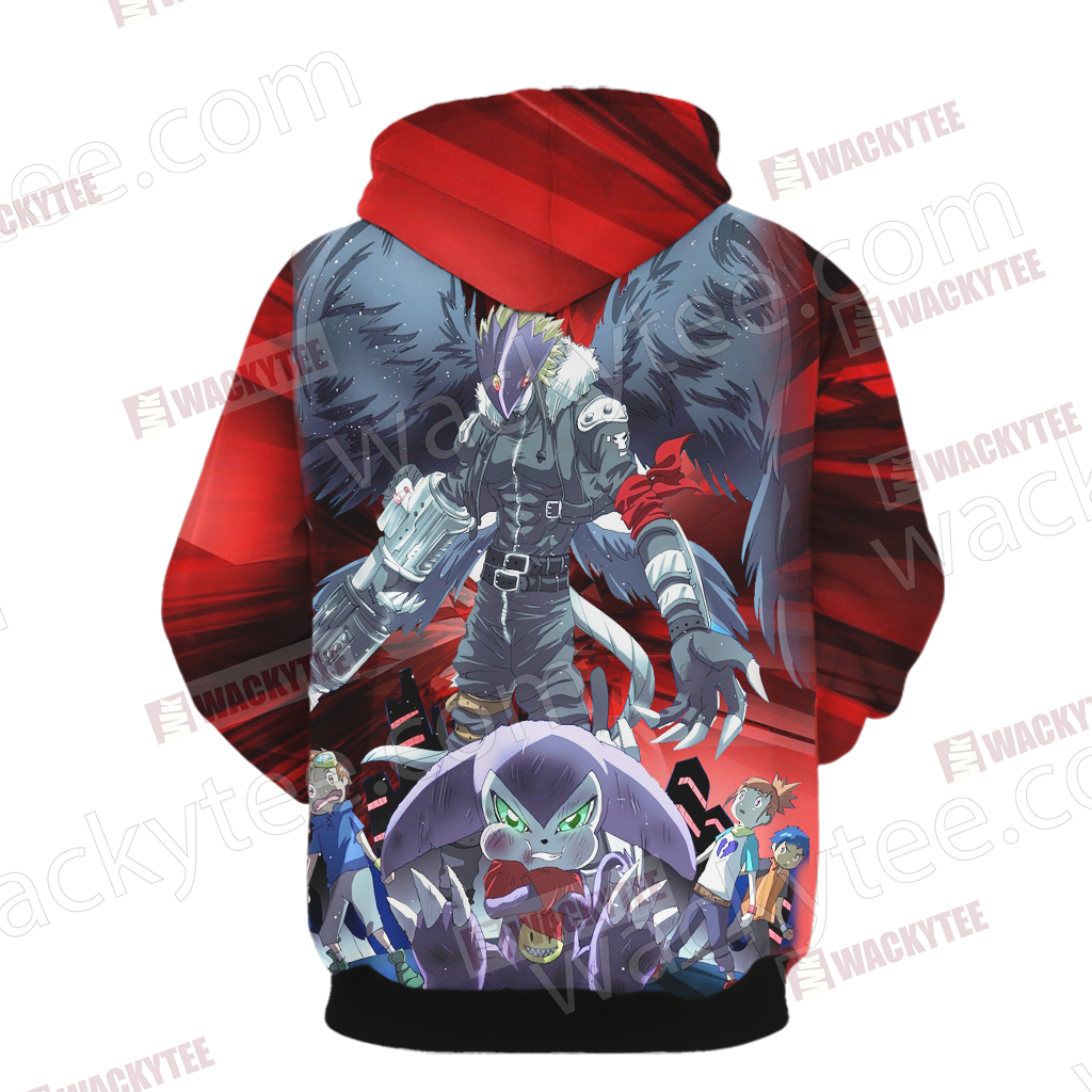 Digimon Beelzemon 3D Hoodie