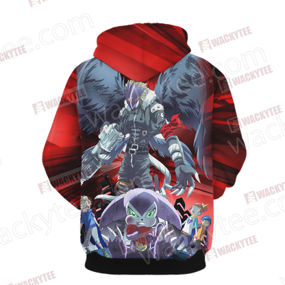 Digimon Beelzemon 3D Hoodie