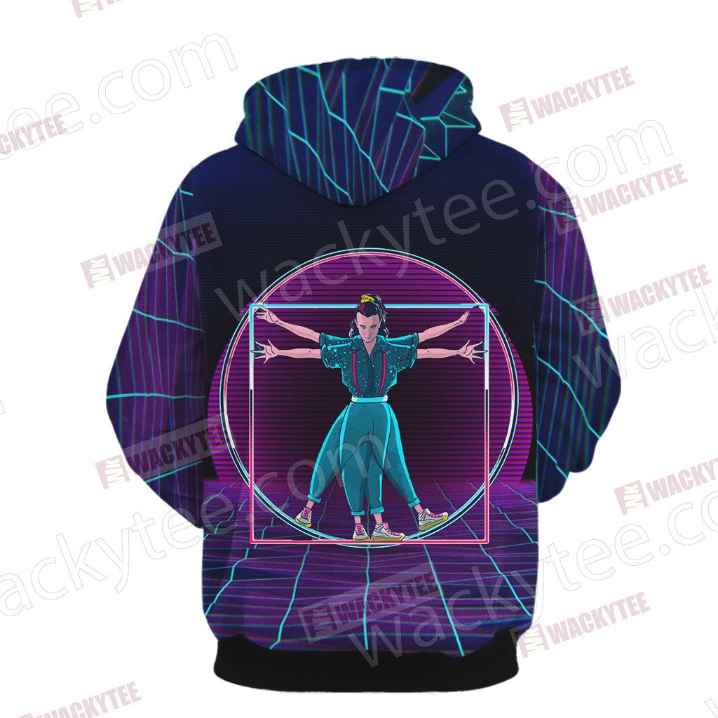 Stranger Things Unisex 3D Hoodie