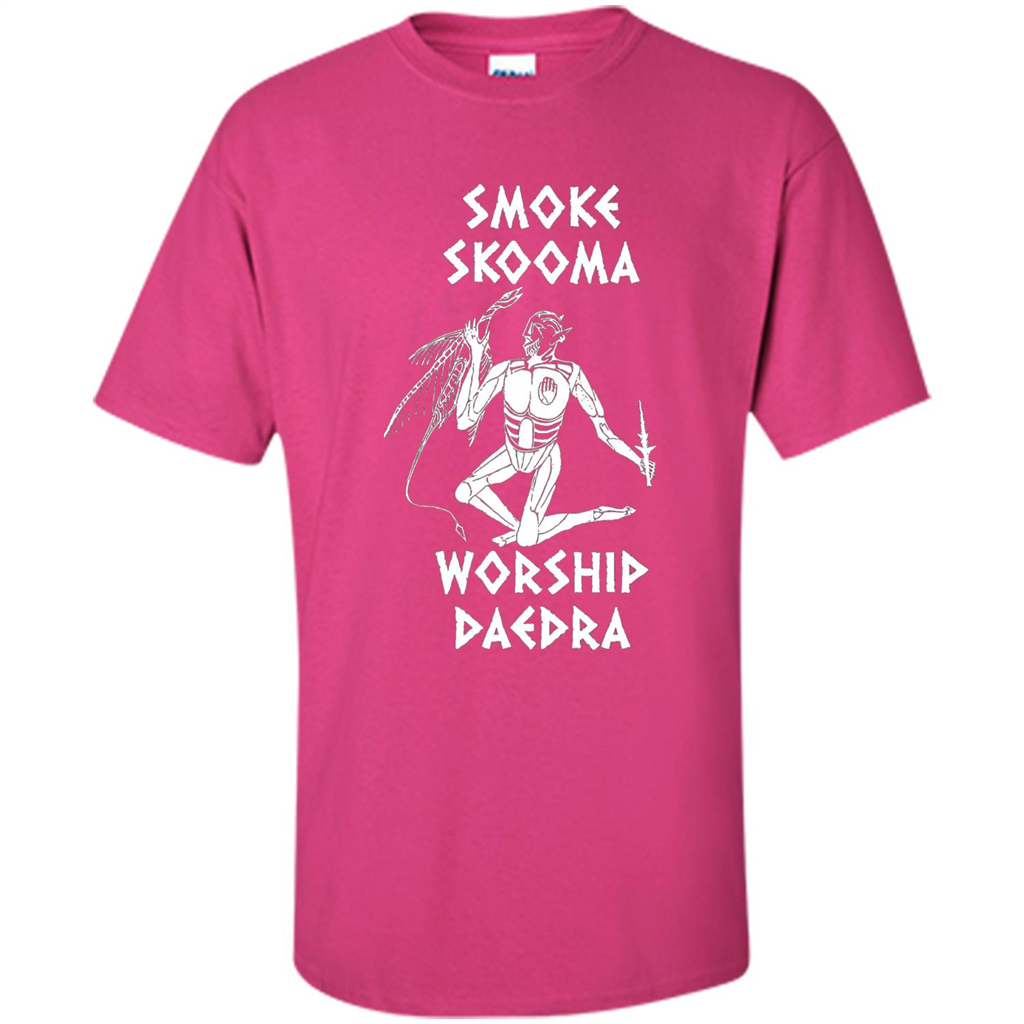 Smoke Skooma Worship Daedra T-shirt Heliconia