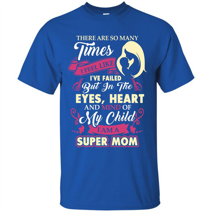 Mommy T-shirt There Are So Many Times I Feel Like T-shirt Royal