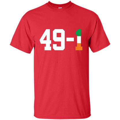 Funny Ireland Boxing T-shirt 49-1 T-shirt Red