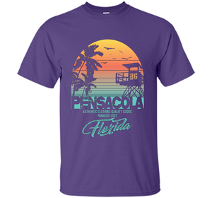 pensacola Florida beach cool T-shirt
