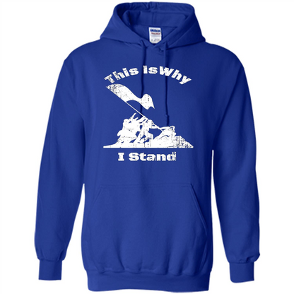 Military T-Shirt This Is Why I Stand Royal