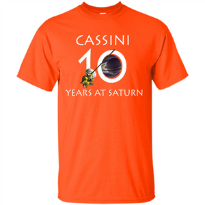 Cassini Grand Finale T-shirt Cassini 10 Years At Saturn T-shirt