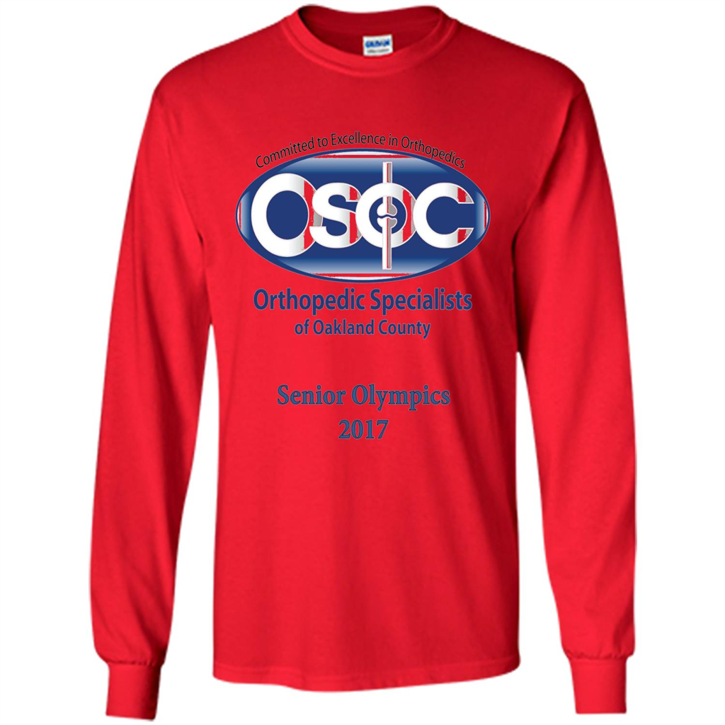OSOC 9 Senior Olympics 2017 T-shirt Red