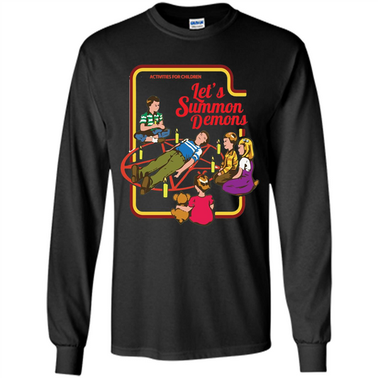 Let's Summon Demons T-Shirt Black