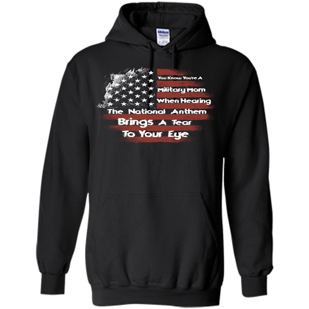 Military Mom. You Know You're A Military Mom When T-shirt