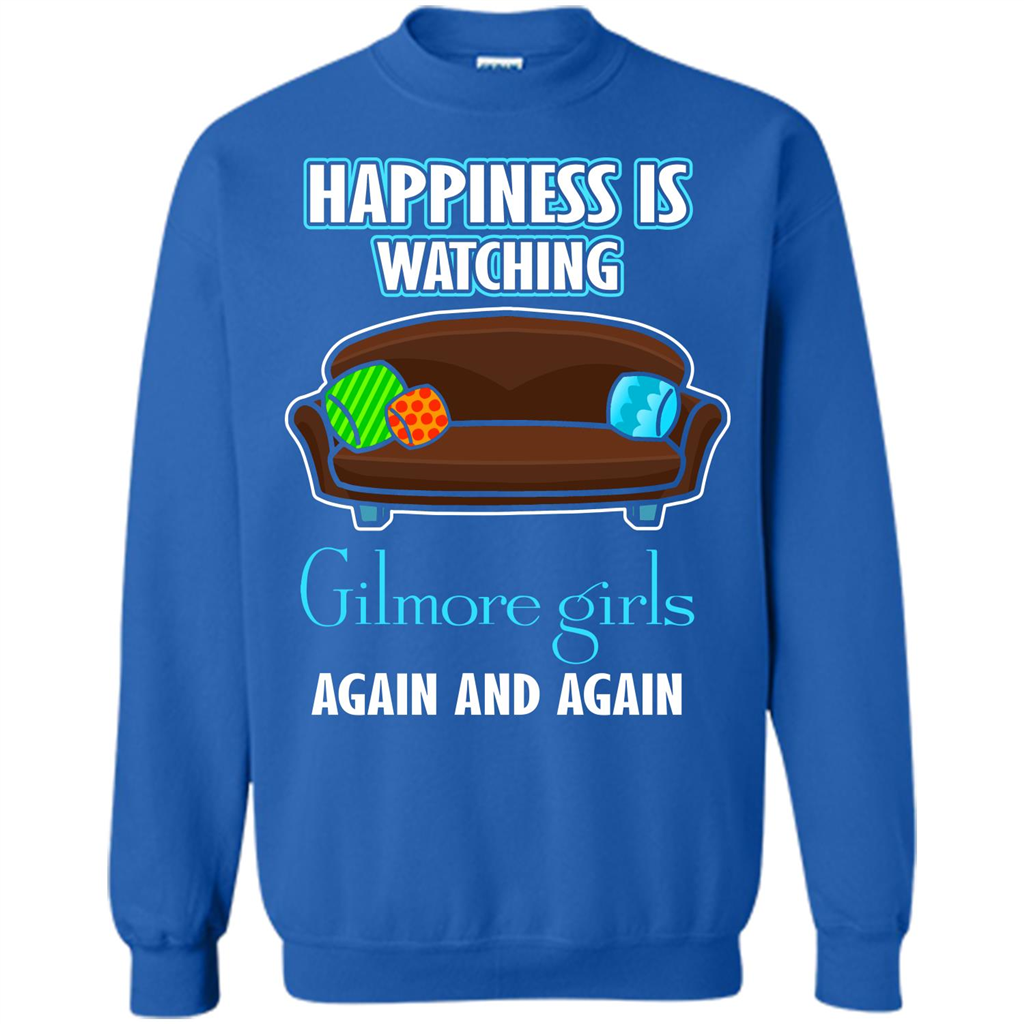 Movie T-shirt Happiness Is Watching Again And Again Royal