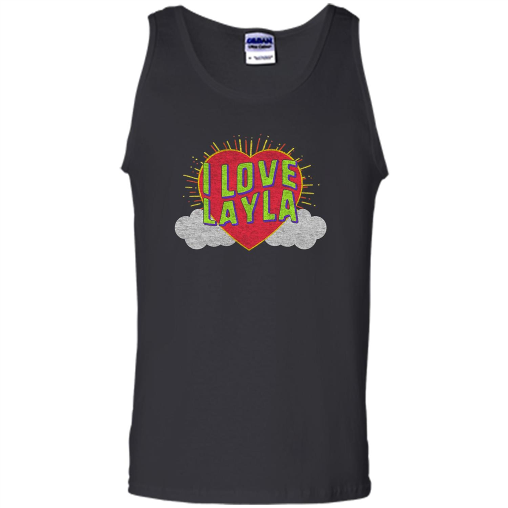 I Love Layla T-shirt Black
