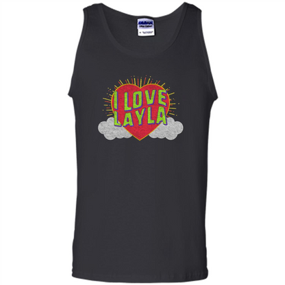 I Love Layla T-shirt Black