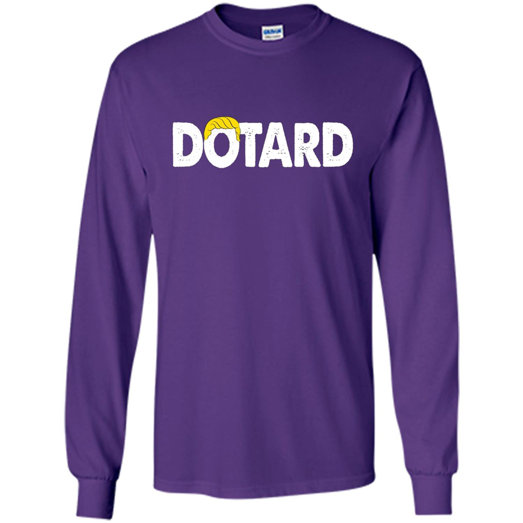 American President Dotard T-shirt Dotard Trump Hair T-shirt Purple