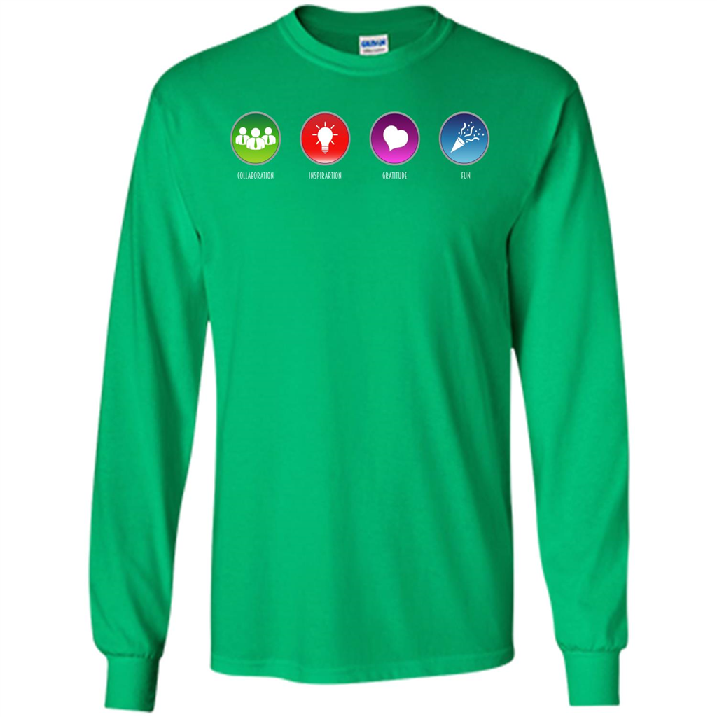 Values Icons T-shirt Irish Green
