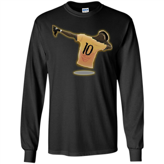 Dabbing Soccer T-shirt Black