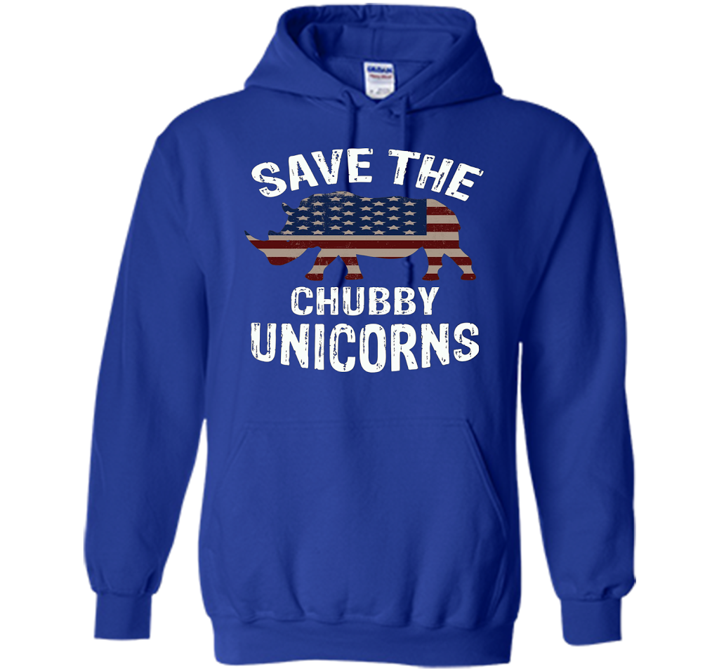 Save the Chubby Unicorns T-Shirt Funny t-shirt Royal