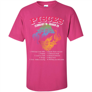 Pisces Facts T-shirt