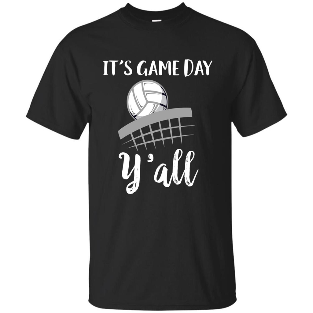 Volleyball Lovers T-shirt It's Game Day Y'all Tshirt