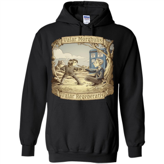 Movies T-Shirt Valar Regeneratis Valar Regeneratis Black