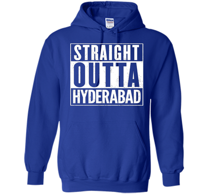 Straight Outta HYDERABAD T-Shirt cool shirt Royal