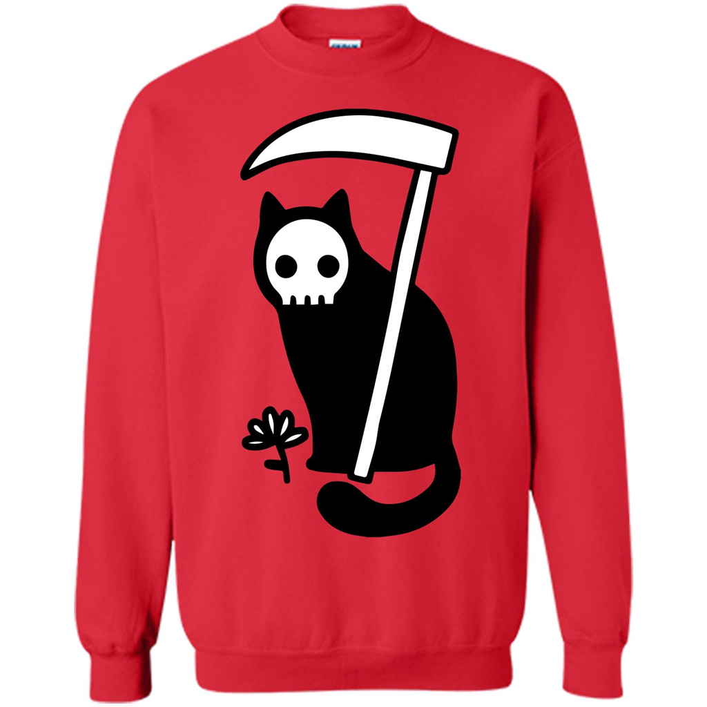 Cat Grimm Reaper T-shirt Red